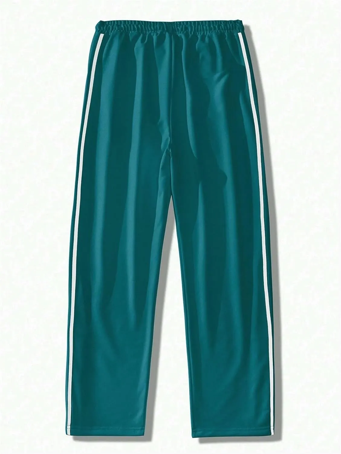 Men's Elastic Waist Stylish Workout Pants Comfort Solid Hiking Joggers Pants Cotton Track Outdoor Trousers