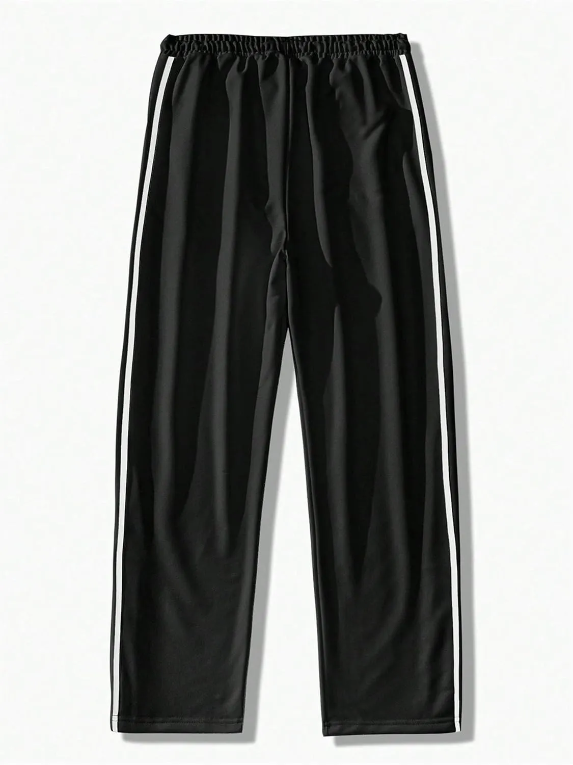 Men's Elastic Waist Stylish Workout Pants Comfort Solid Hiking Joggers Pants Cotton Track Outdoor Trousers