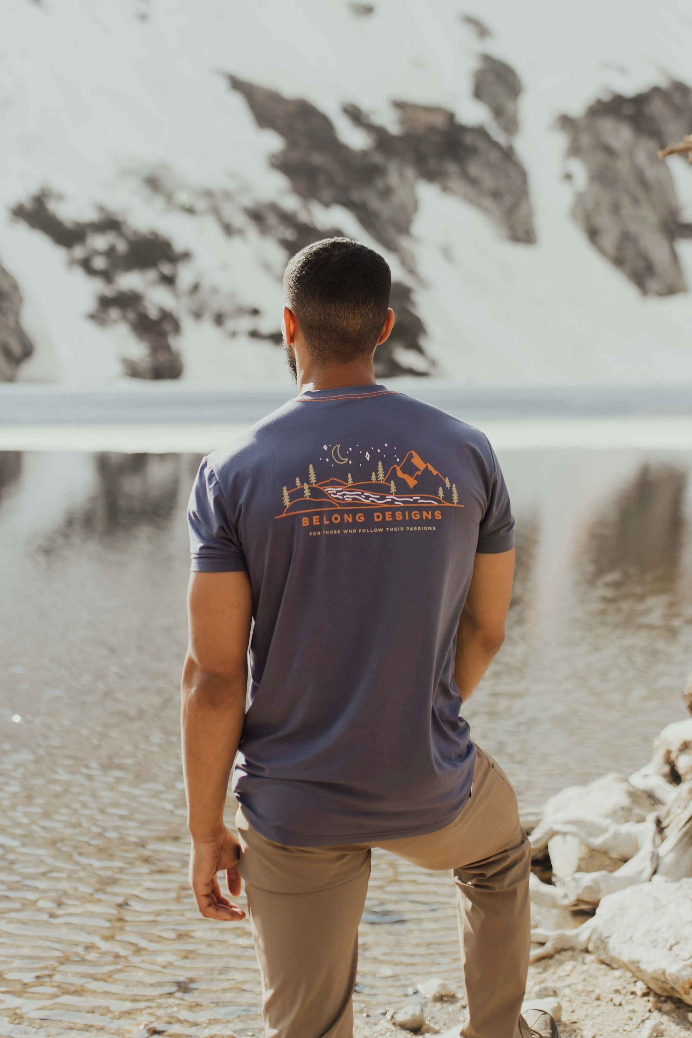 Men's Graphic Traverse Tek Tee