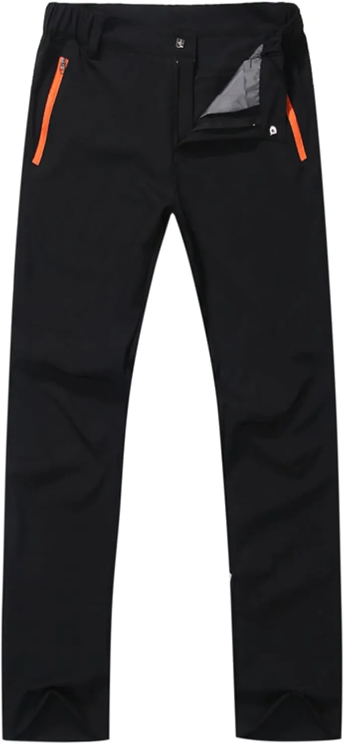 Men's Hiking Cargo Pants Water Resistant Lightweight Mountain Breathable Quick Dry Pants Trousers Slacks for Men Women