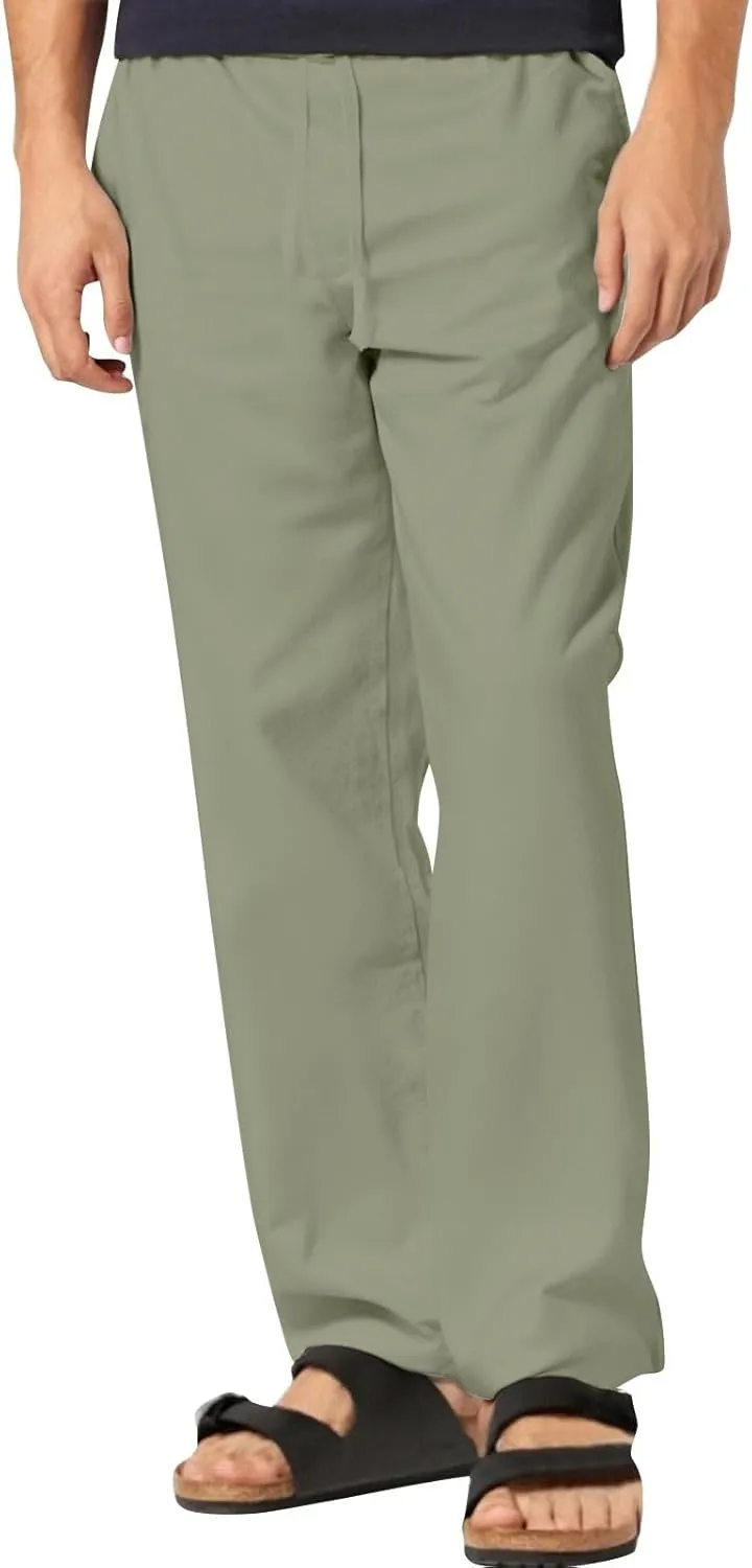 Men's Hip-hop Pants Breathable Linen Loose Casual Daily Sports Home Pants 2025