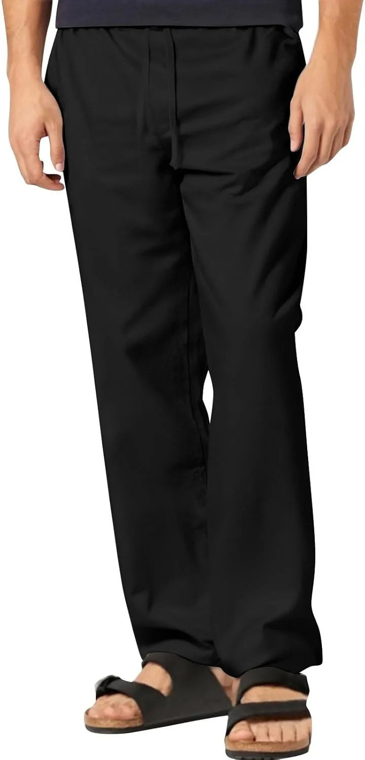 Men's Hip-hop Pants Breathable Linen Loose Casual Daily Sports Home Pants 2025