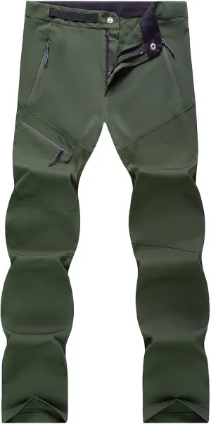 Mens Lightweight Pants Regular Fit Cotton Breathable Outdoor Sport Sweatpants Casual Skinny-Fit Loose Trousers