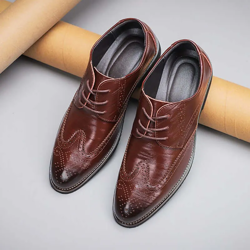 Men's Ombre Lace-Up Casual Shoes