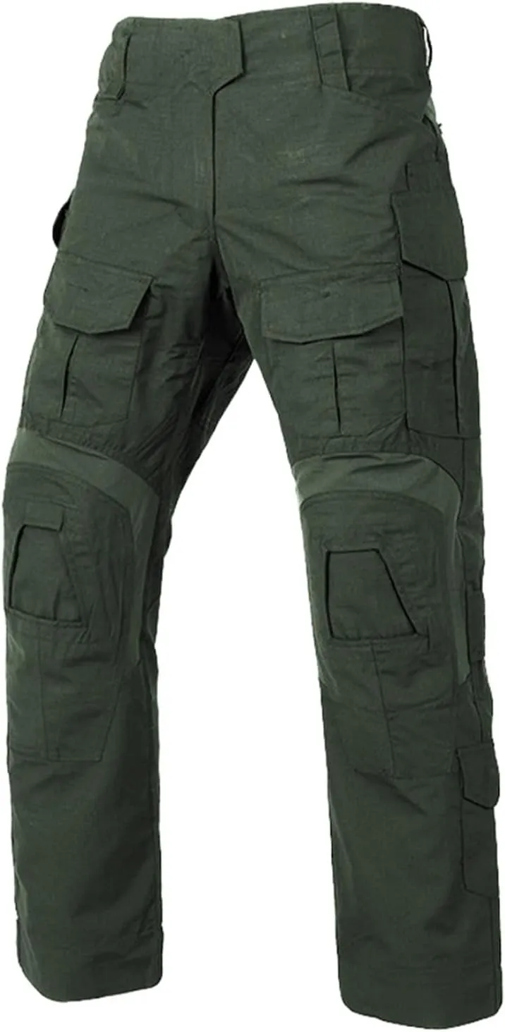 Men's Outdoor Tactical Drawstring Pants 2025 Multi-Pocket Breathable Camouflage Training Work Pants