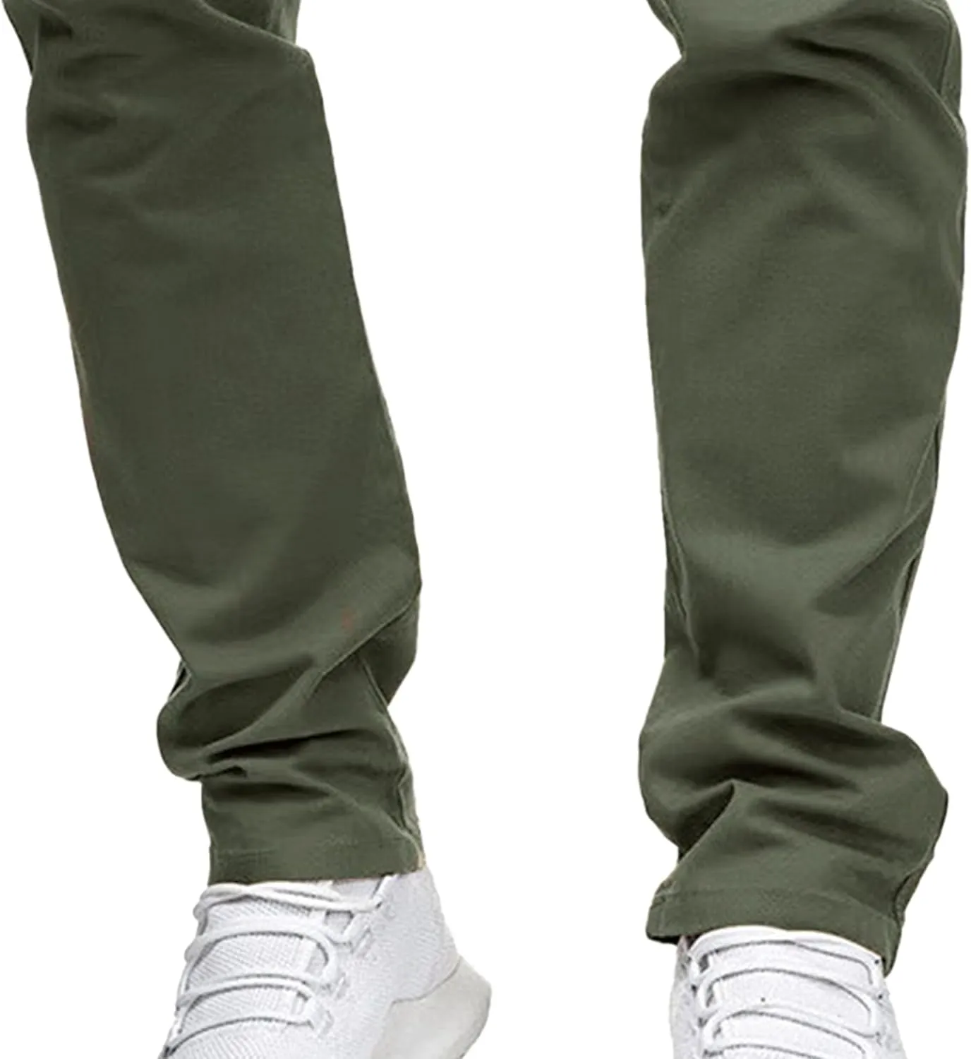 Men's Skinny Business Hiking Pants Slim Fit Outdoor Casual Trousers Comfort Lightweight Joggers Stylish Pants