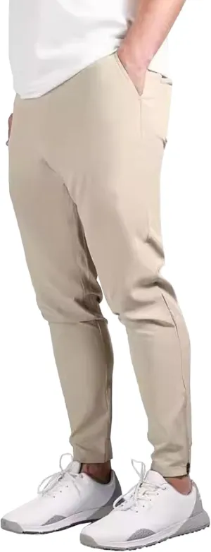 Men's Skinny Business Hiking Pants Slim Fit Outdoor Casual Trousers Comfort Lightweight Joggers Stylish Pants