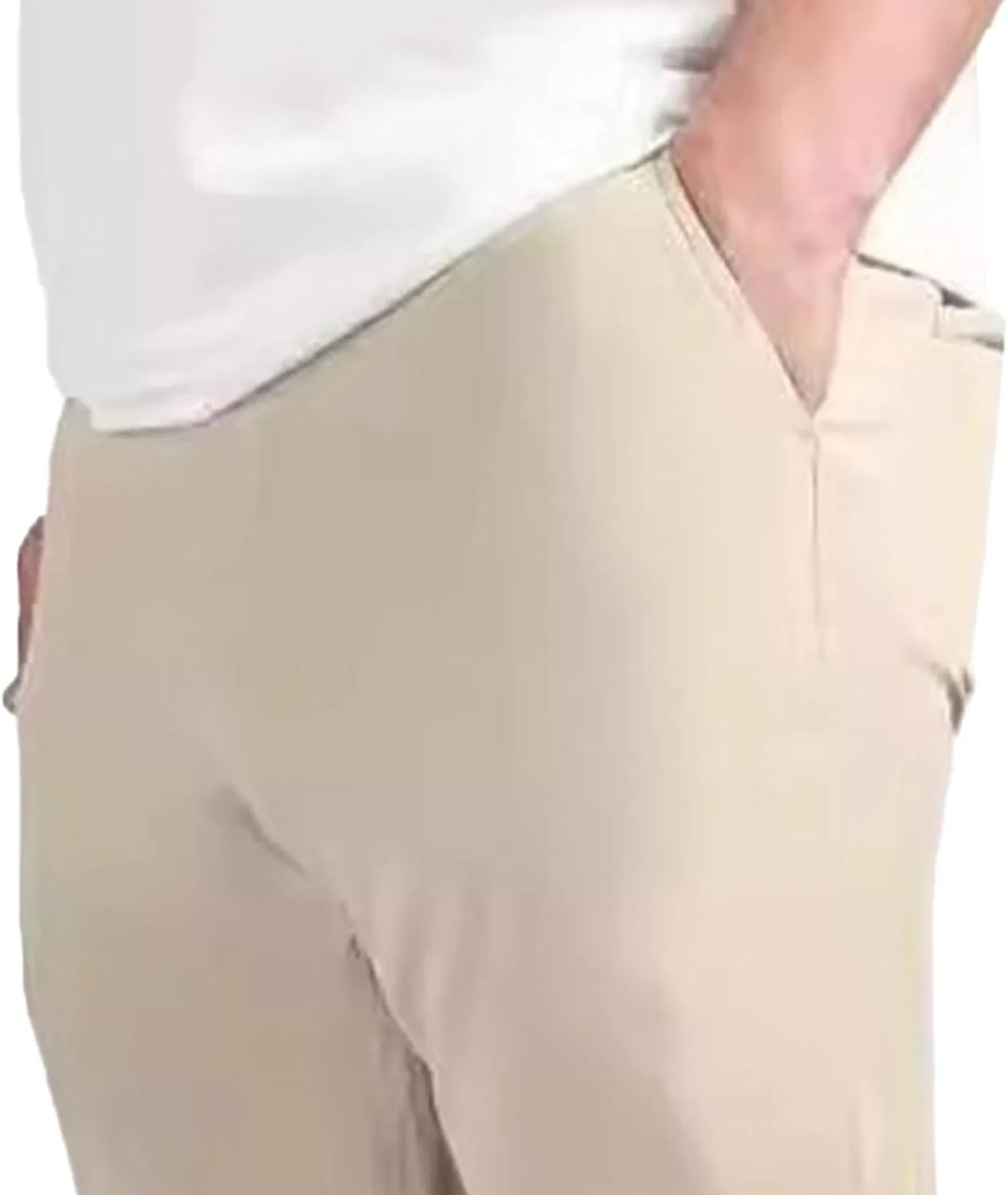 Men's Skinny Business Hiking Pants Slim Fit Outdoor Casual Trousers Comfort Lightweight Joggers Stylish Pants