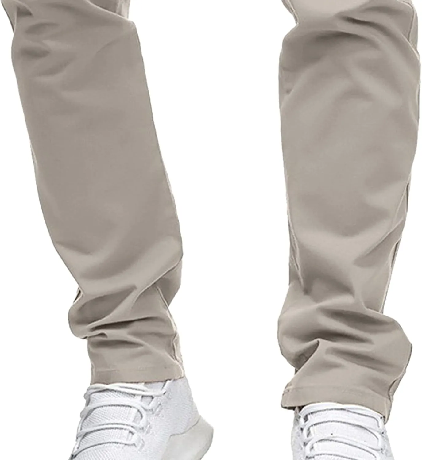 Men's Skinny Business Hiking Pants Slim Fit Outdoor Casual Trousers Comfort Lightweight Joggers Stylish Pants