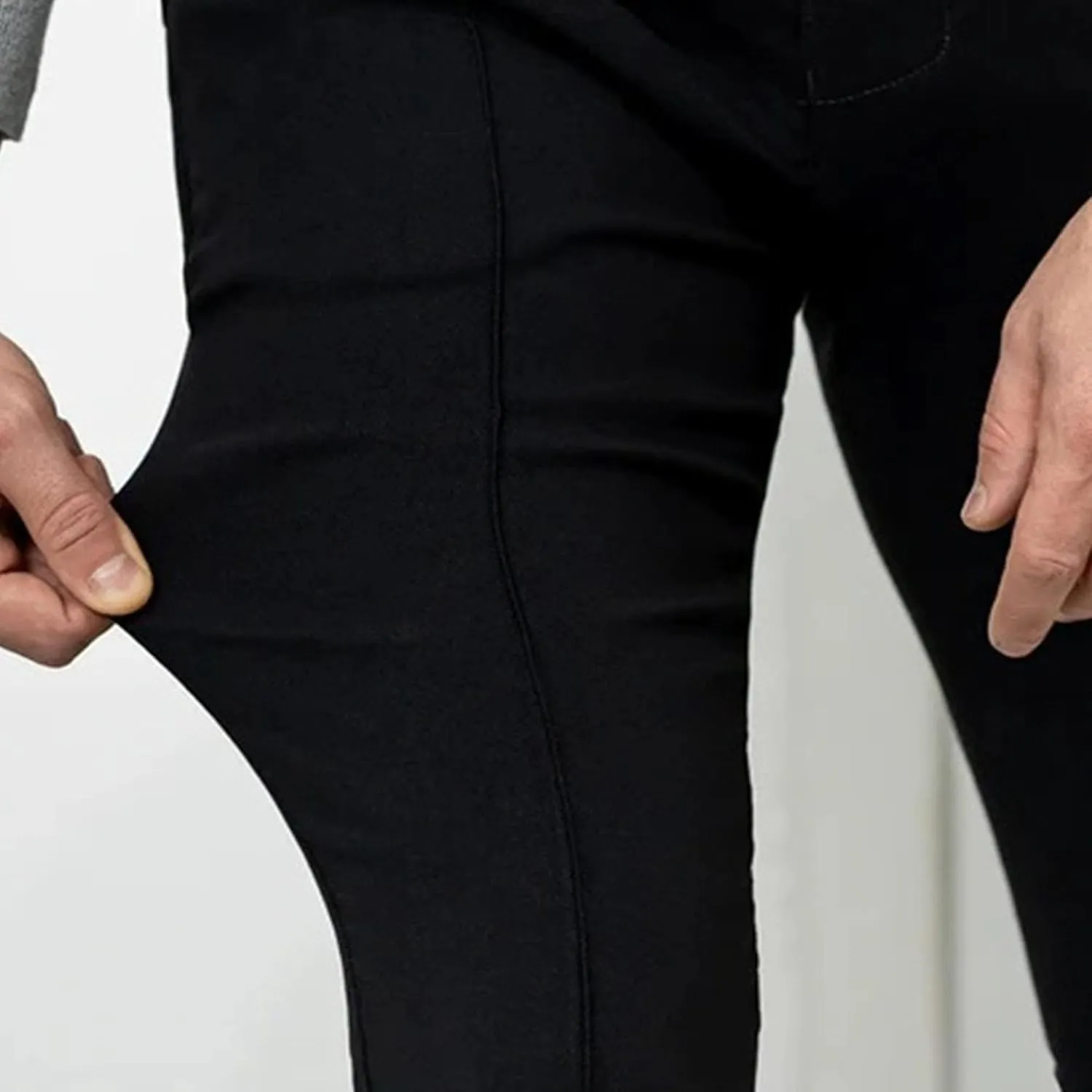 Men's Slim Fit Stylish Outdoor Pants Comfort Business Joggers Trousers Skinny Lightweight Hiking Pants