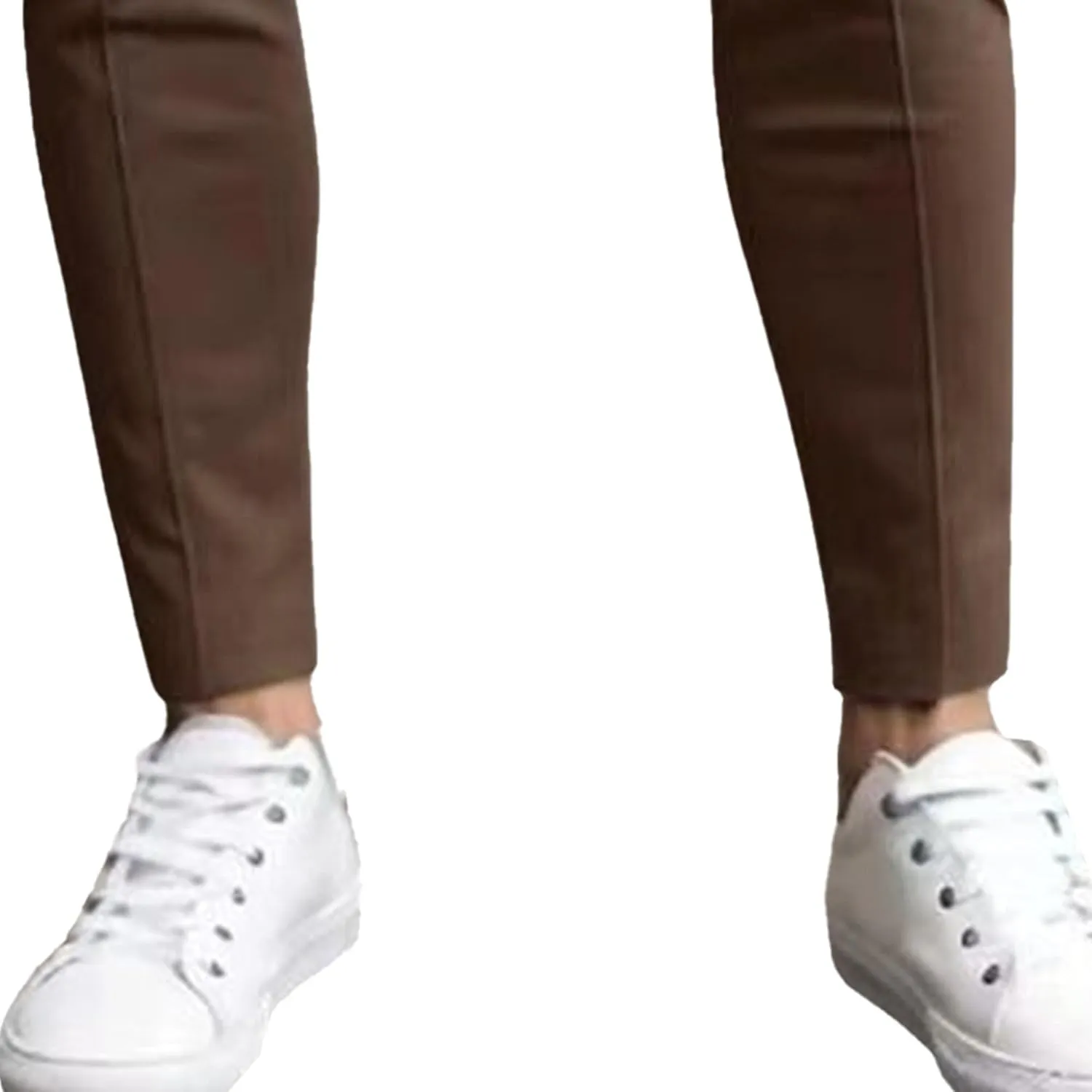 Men's Slim Fit Stylish Outdoor Pants Skinny Casual Work Business Pants Stretch Solid Lightweight Trousers