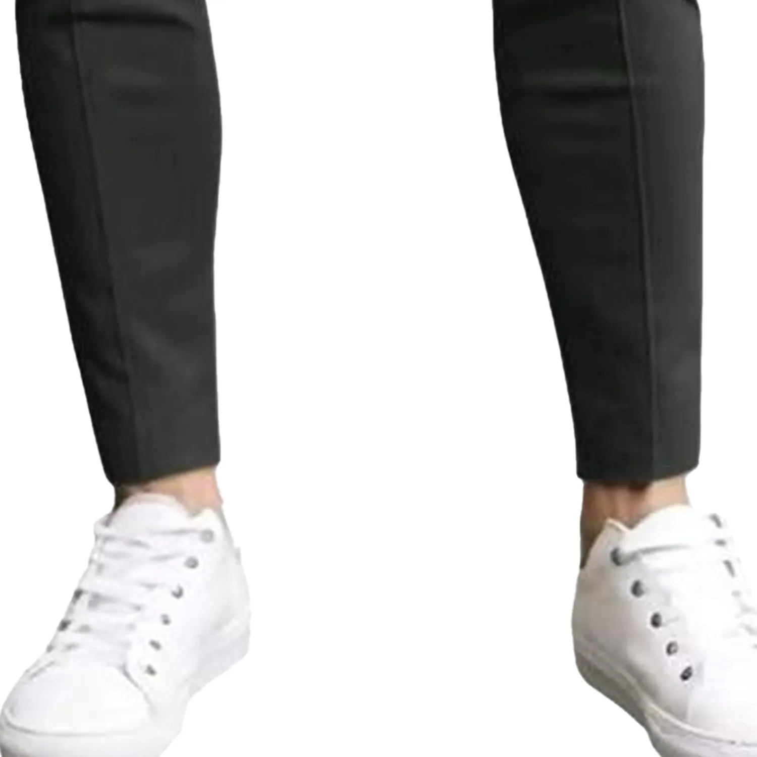 Men's Slim Fit Stylish Outdoor Pants Skinny Casual Work Business Pants Stretch Solid Lightweight Trousers