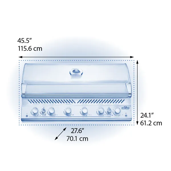 Napoleon Built-In 700 Series 44 BIG44RBSS-1