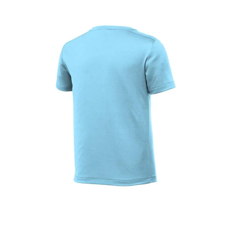 SEI TEAM BRIAN Sport-Tek  Youth Posi-UV  Pro Tee - Light Blue