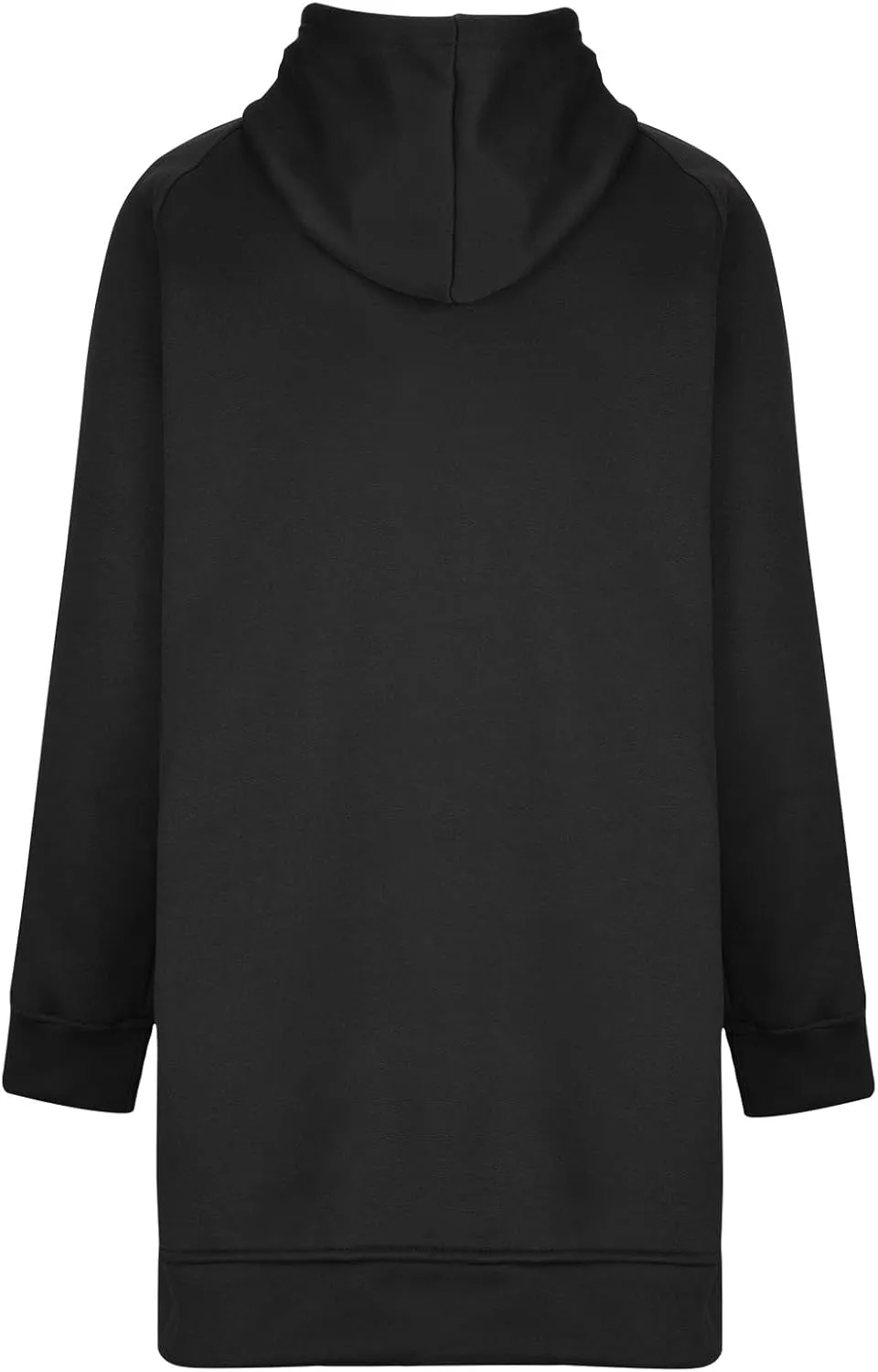 Women's Winter Oversized Hoodies Stylish Long Sleeve High Split Hem Pullover Casual High Low Sweatshirt With Pocket